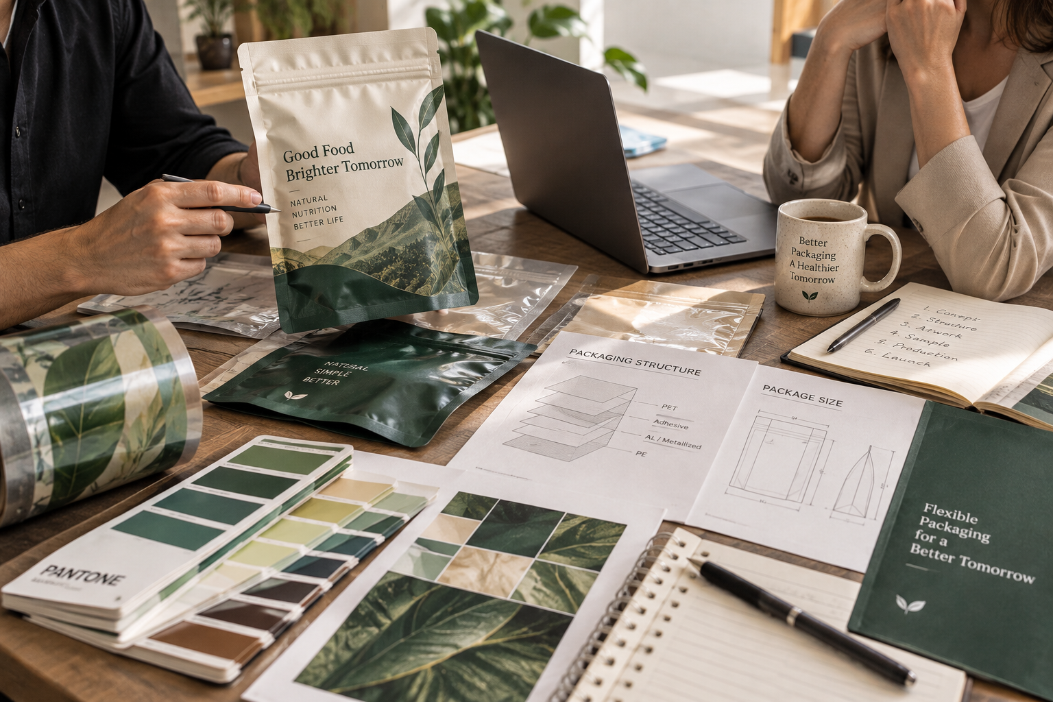 Packaging project consultation and specification review