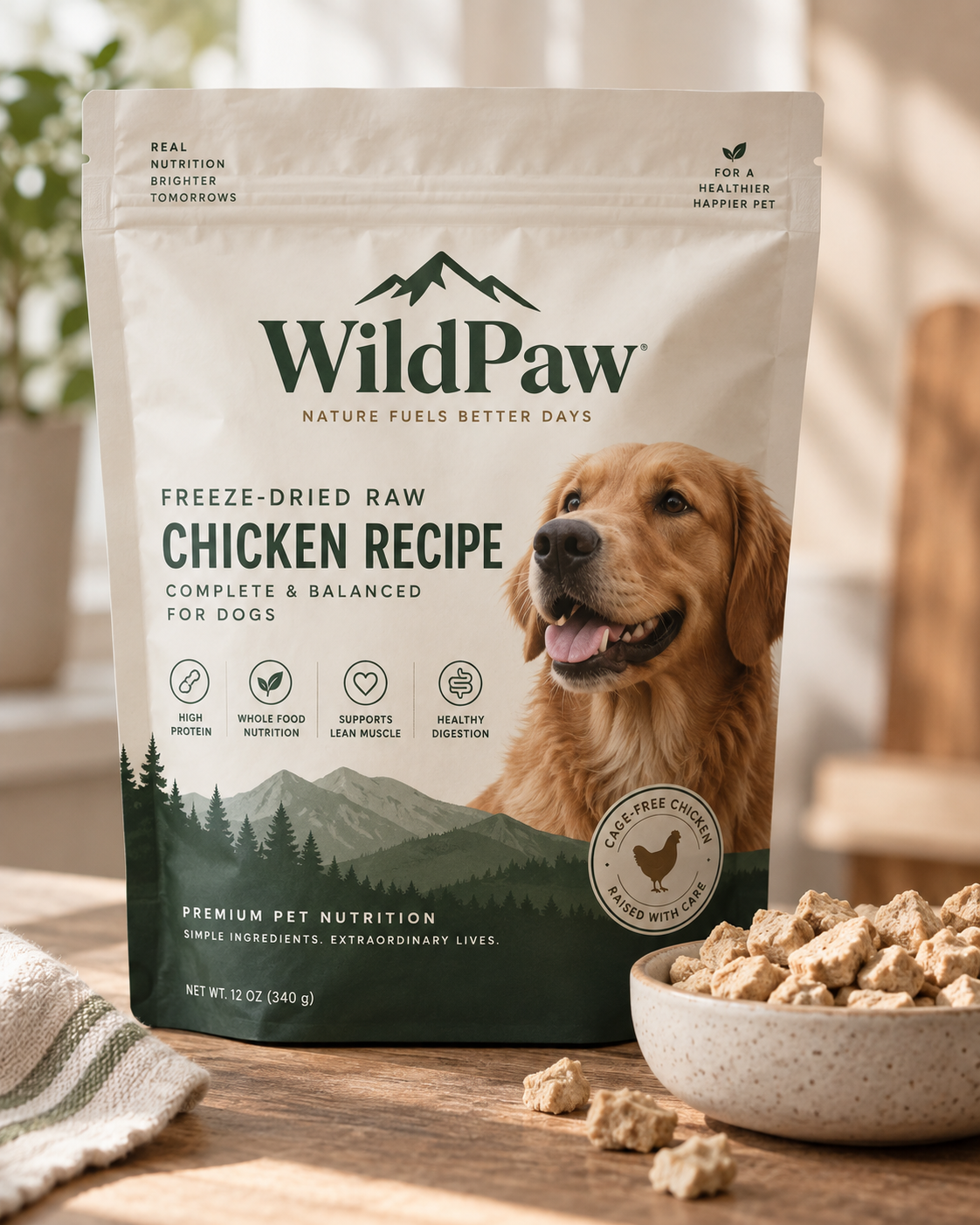 Pet Food Bags · Freeze-Dried