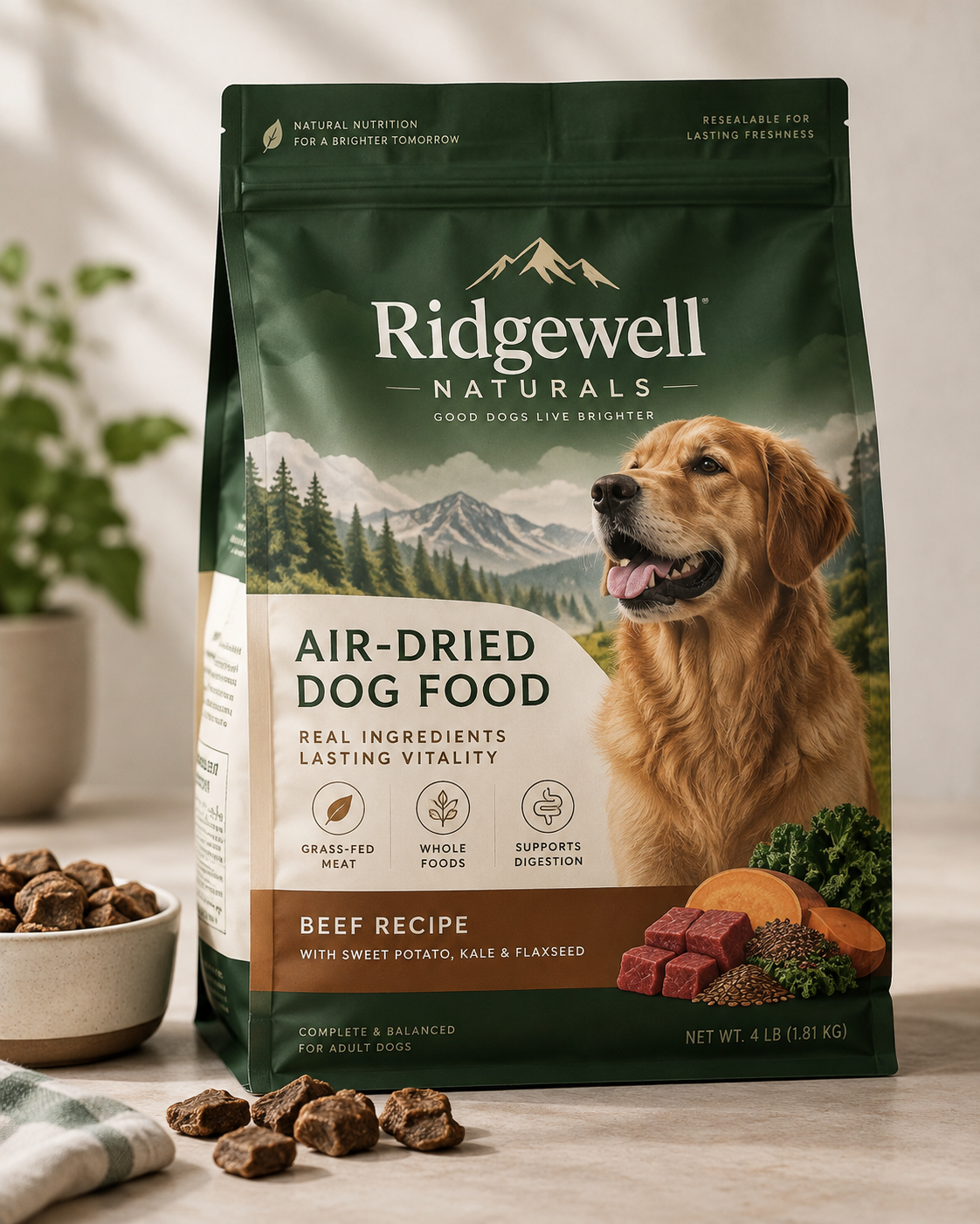 Pet Food Bags packaging example